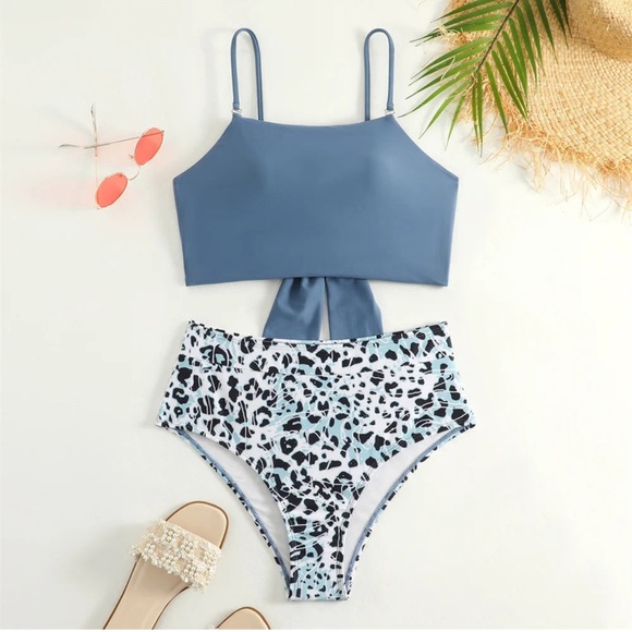 Other - Women Cross Wrap Halter Bikini Set High Waisted Push Up Two Piece Swimsuits